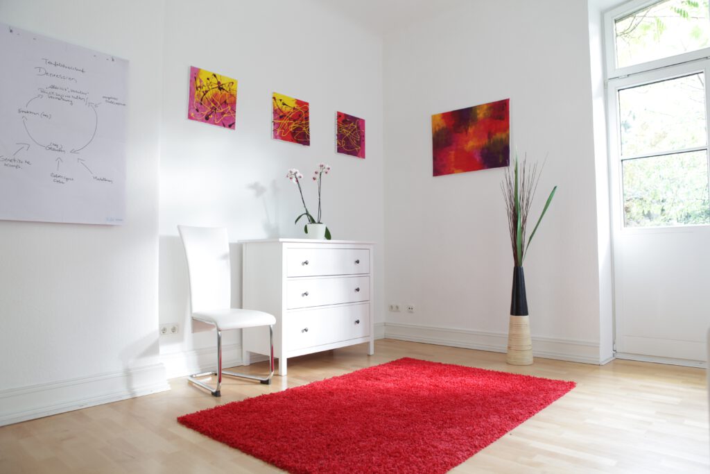 Praxisraum II – Ruhige Atmosphäre für erfolgreiche Therapiesitzungen